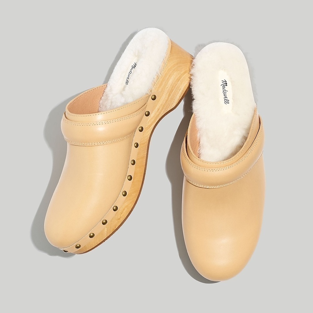 MadeWell Item NG682
The Cecily Clog in Shearling
